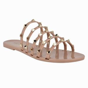 Nine West Charli Flat Slippers Beige Nederland | XBS-049568